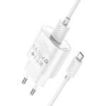Hoco C109A 18W QC3.0 Charger with Micro USB Cable