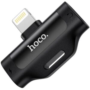 Hoco LS31 Charger and Aux Audio Splitter Dongle