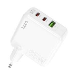 Hoco C115A 65W GaN 3-Port PD Fast Charger