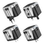 Introducing the Hoco AC5 2USB + 1 Socket Travel Charger, the perfect solution for all your mobile charging needs.