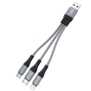 Hoco X47 Harbor 3-In-1 Charging Cable