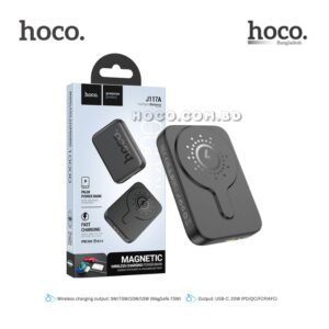 Hoco J117A Esteem PD 20W Magnetic Wireless Power Bank(10000mAh)