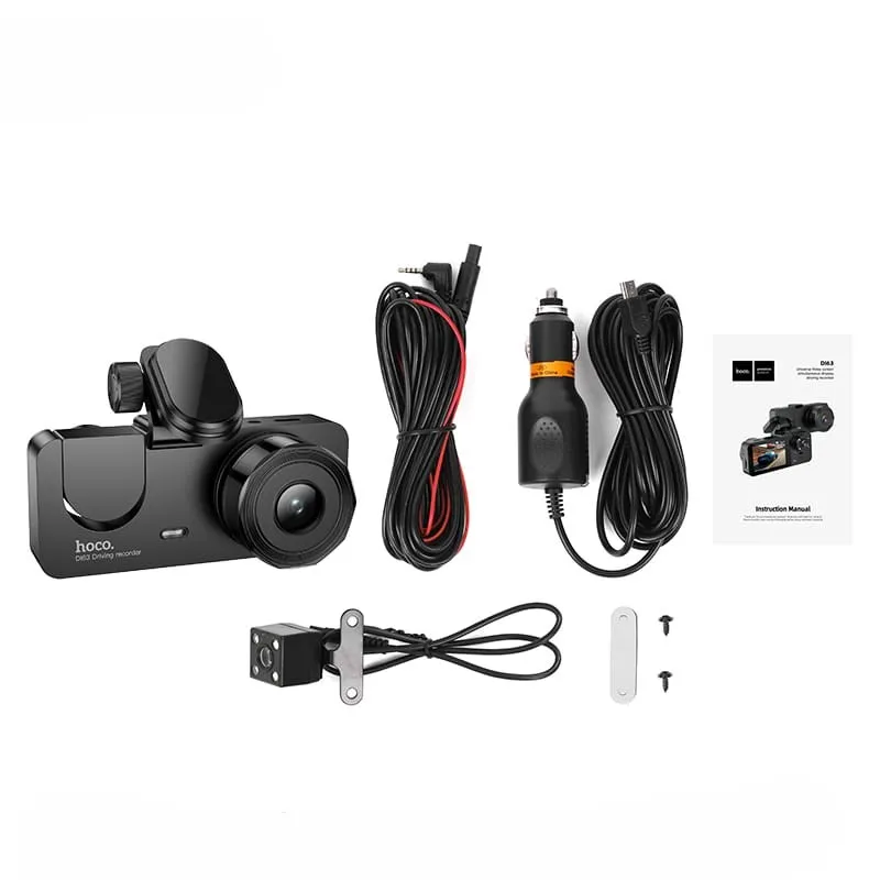 Hoco D163 3 Cameras Driving Recorder