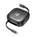 Hoco U140 Retractable Charging Data Cable Set – All-in-One Cable Solution for Your Devices
