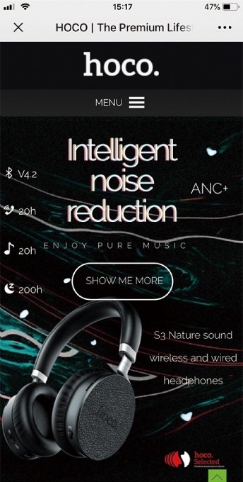hoco-website-mobile