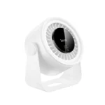 Hoco HX66 Desktop Circulating Fan | 11-Hour Battery | 5-Speed Digital Display