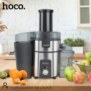 Hoco Fast Juicer 500ml 400W portable electric juicer with 3-speed motor and stainless steel juice cup