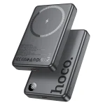Hoco Q34 Clever 10000mAh Magnetic Wireless Power Bank – MagSafe 7.5W, PD20W & LED Display