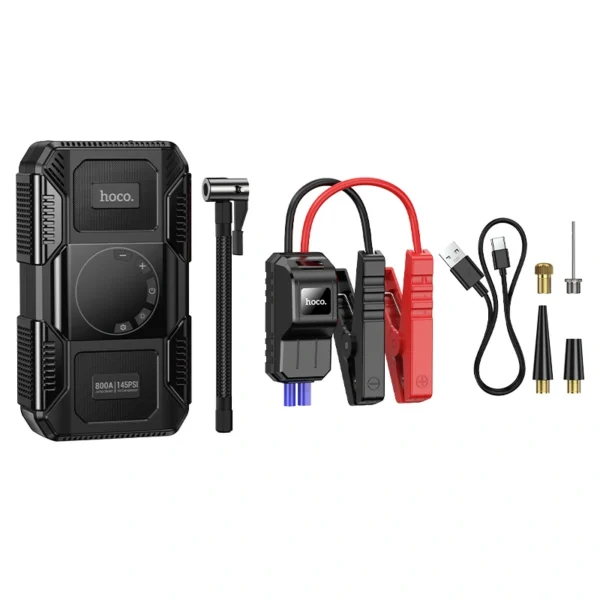 Hoco QS6 Air Pump Emergency Start Power Bank 8000mAh