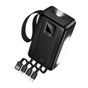 Hoco J173A 22.5W 30000mAh Power Bank with Four Built-in Cables – Charge All Devices