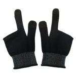 Hoco GA21 Gaming Gloves black silver-fiber 2PCS pair