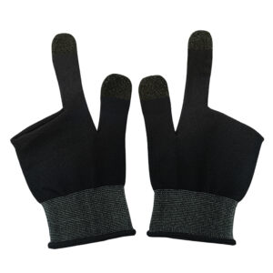 Hoco GA21 Gaming Gloves black silver-fiber 2PCS pair