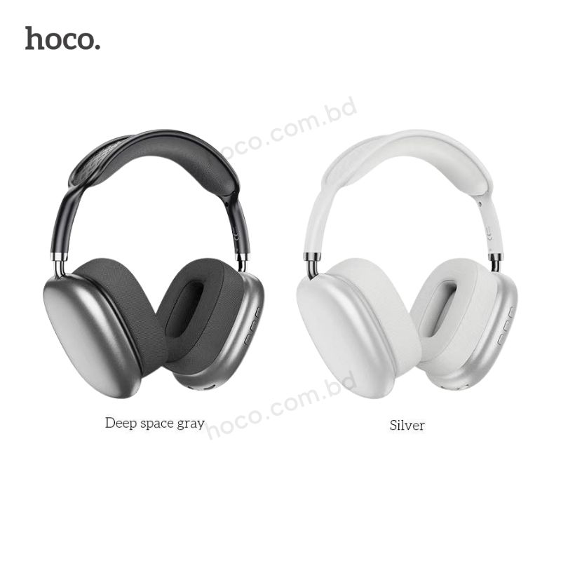 Hoco ESD15 Max Headphone Deep Space Gray and Silver