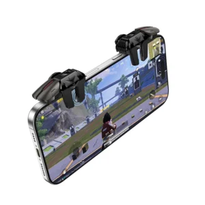 Hoco GA22 Eagle Mobile Game Trigger Buttons (2PCS) – Metal Dual Shooting Controller Clip for PUBG, COD, Free Fire | Fits 4-7" Phones