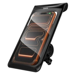 Hoco H110 Welle Waterproof Bike Phone Holder – IP67 Motorcycle & Stroller Mount for 4.5-7 Phones, Fits 17-26mm Handlebars