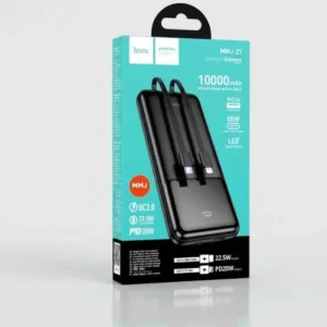 Hoco MMJ-27 10000mAh 22.5W Fast Charging Power Bank with LED display